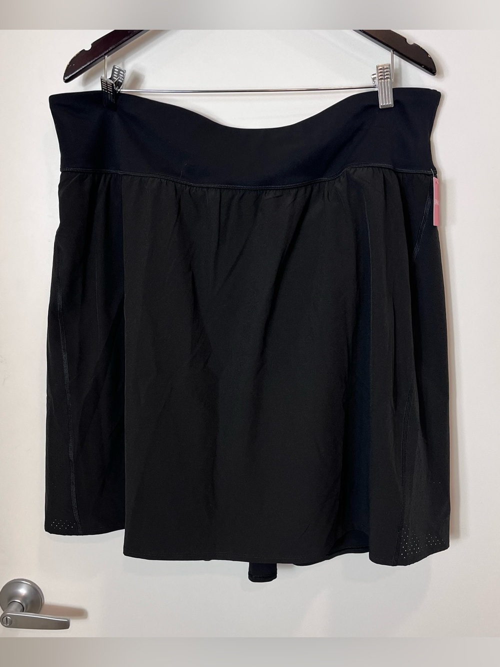 SPANX Black Get Moving 17” Skort